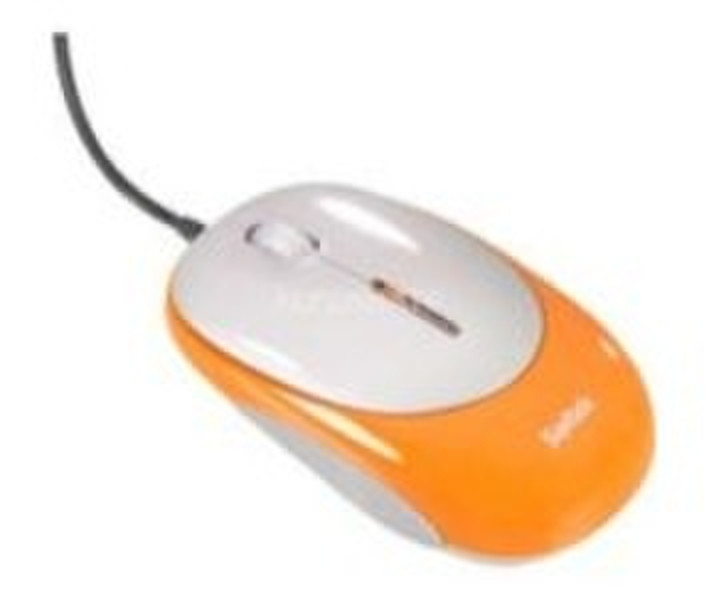 Saitek M40T Optical Mouse USB Оптический Оранжевый компьютерная мышь
