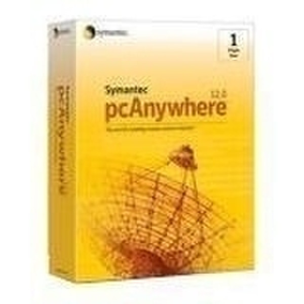 Symantec pcAnywhere 12.5 Host & Remote, 1 User, CD, UPG&CUP LIC, NO MAINT, FR 1user(s) Upgrade