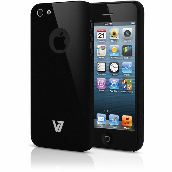 V7 Metro Anti-slip Case für iPhone 5s | iPhone 5 schwarz