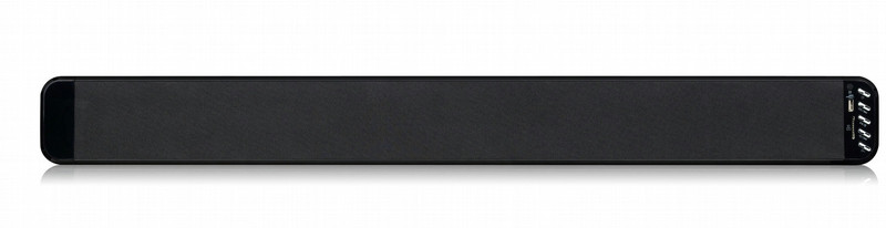 Supersonic SC-1438 Wired & Wireless 2.1 40W Black soundbar speaker