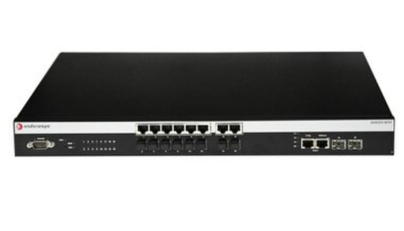Enterasys A4H254-8F8T Managed L2 Fast Ethernet (10/100) Black network switch