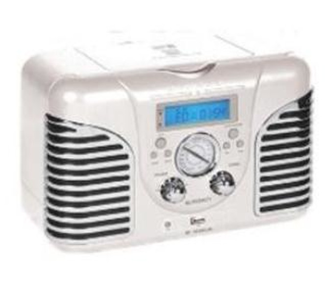 Sunstech RPR2500USB Analog 3W White CD radio