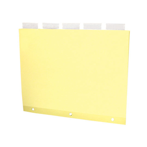 Esselte 81352 Plastic Yellow 5pc(s) divider