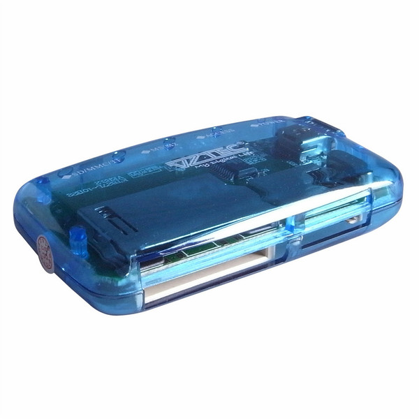 Computer Gear VZ-CR1001 USB 2.0 Синий устройство для чтения карт флэш-памяти