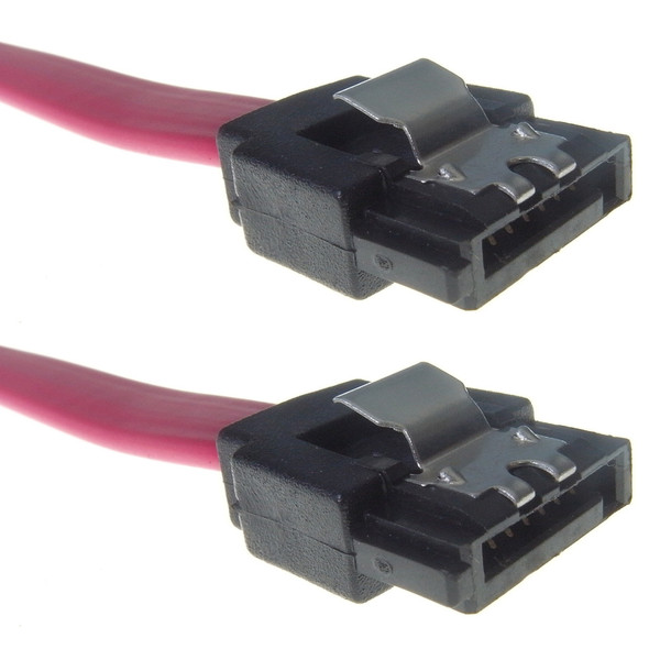 Computer Gear 26-1009 0.5m SATA 7-pin SATA 7-pin Black,Red SATA cable