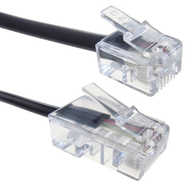 Computer Gear 30-0105/BK 5m Black telephony cable
