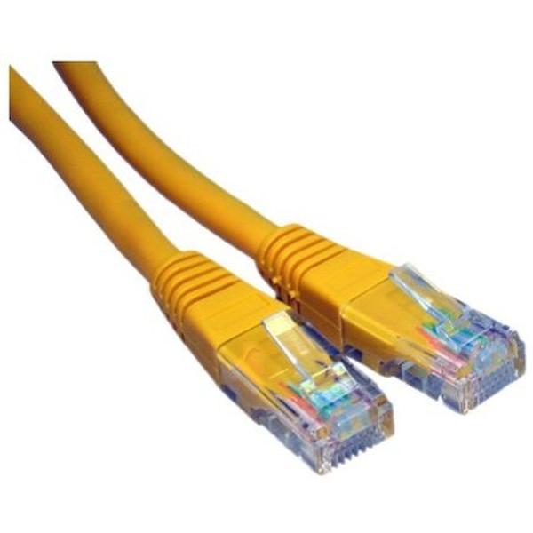 Max Value 1m RJ-45 1m Cat5e U/UTP (UTP) Yellow