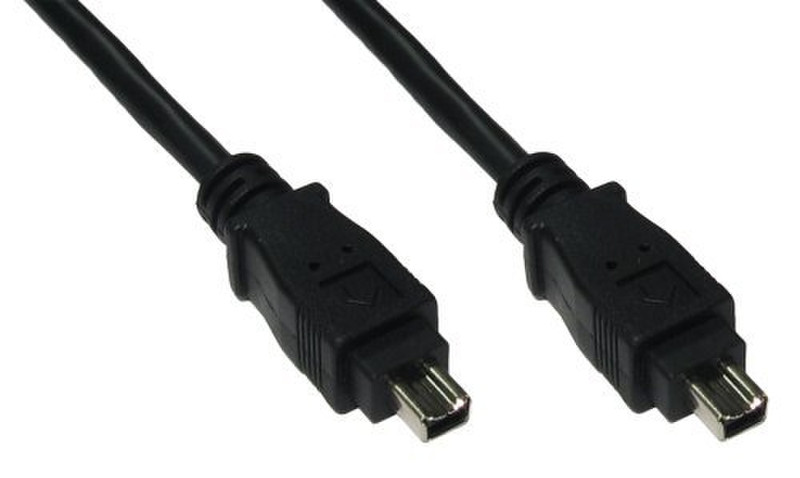 Max Value 5.0m IEEE-1394 M/M 5m 4-p 4-p Schwarz Firewire-Kabel