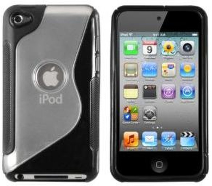 mumbi Z-F-IPOD-TOUCH-4G-TP Cover Black MP3/MP4 player case