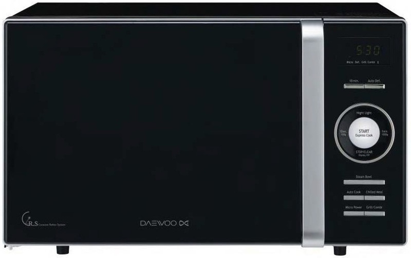 Daewoo KOG-8A6K Countertop 23L 800W Black microwave