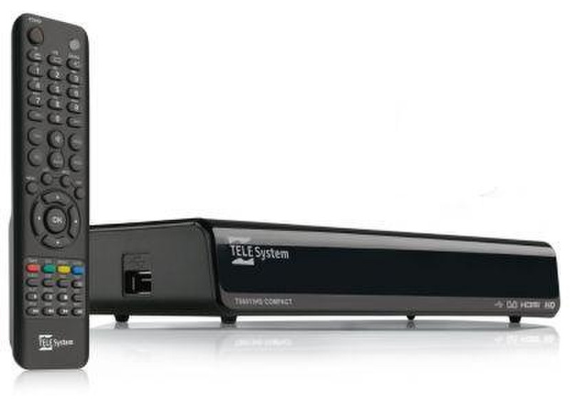 TELE System TS6513HD Кабель Full HD Черный приставка для телевизора