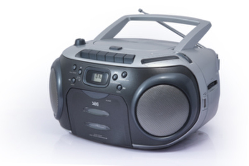 SEG RR 1330 1.2W Grey,Silver CD radio