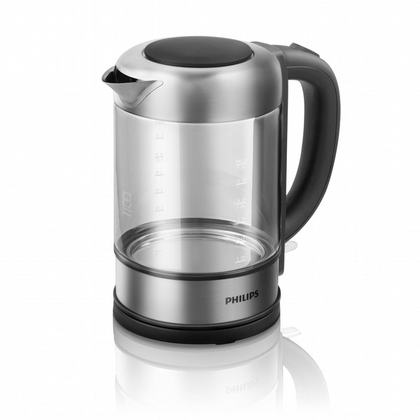 Philips Avance Collection HD9342/01 1.5L 2200W Black,Stainless steel electric kettle