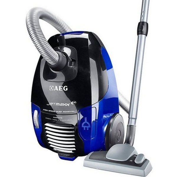 AEG JetMaxx AJM 6818 HF Cylinder vacuum 2300W Black,Blue