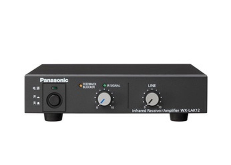 Panasonic WX-LAK12 1.0 Wired Black audio amplifier