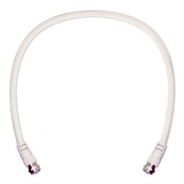 Wilson Electronics 950602 0.6м Белый коаксиальный кабель