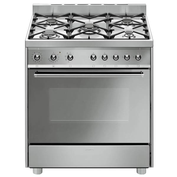 Smeg C8GMXI-1 Отдельностоящий Gas hob Нержавеющая сталь кухонная плита