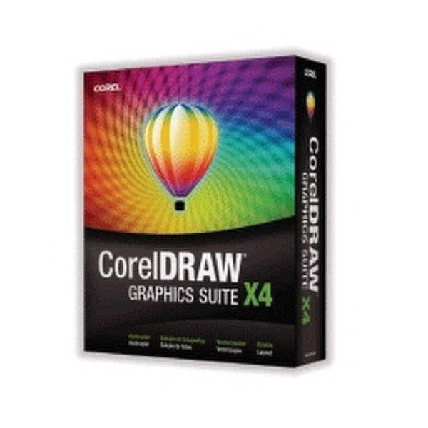 Corel CorelDRAW Graphics Suite X4, Home and Student, ES