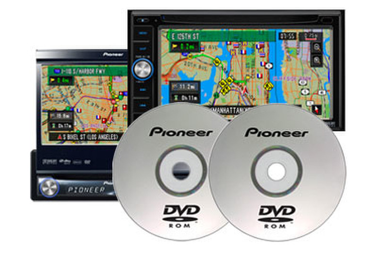 Pioneer CNDV-110MT navigation software