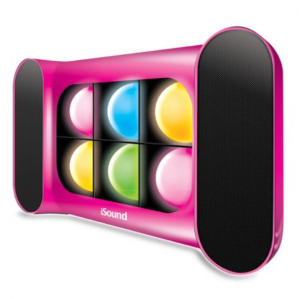 dreamGEAR iGlowSound Stereo 6W Standard Pink