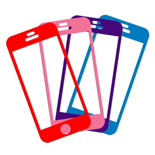 dreamGEAR ISOUND-5319 Border case Синий, Розовый, Пурпурный, Красный чехол для мобильного телефона