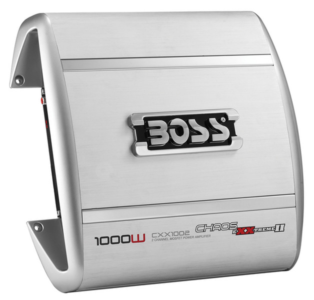 Boss Audio Systems CXX1002 2.0 Автомобиль Проводная Cеребряный усилитель звуковой частоты