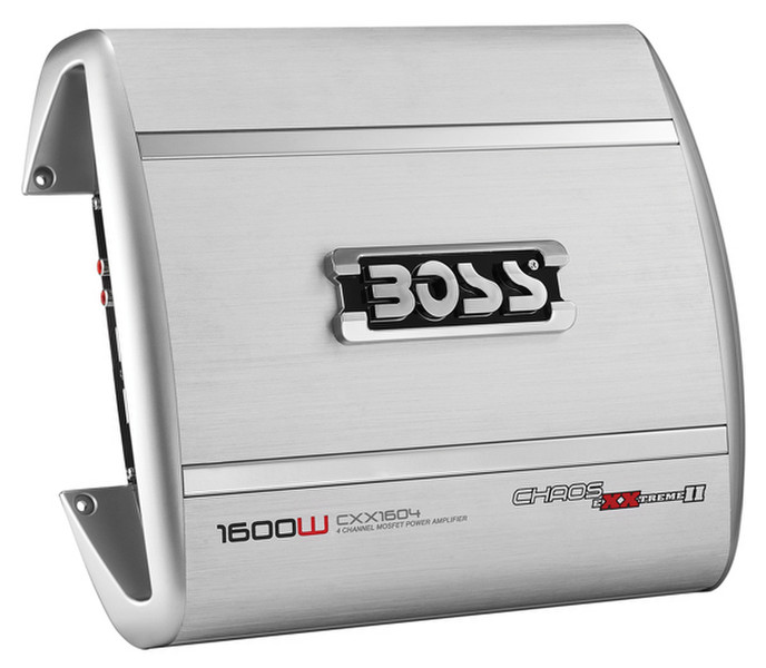 Boss Audio Systems CXX1604 4.0 Автомобиль Проводная Cеребряный усилитель звуковой частоты