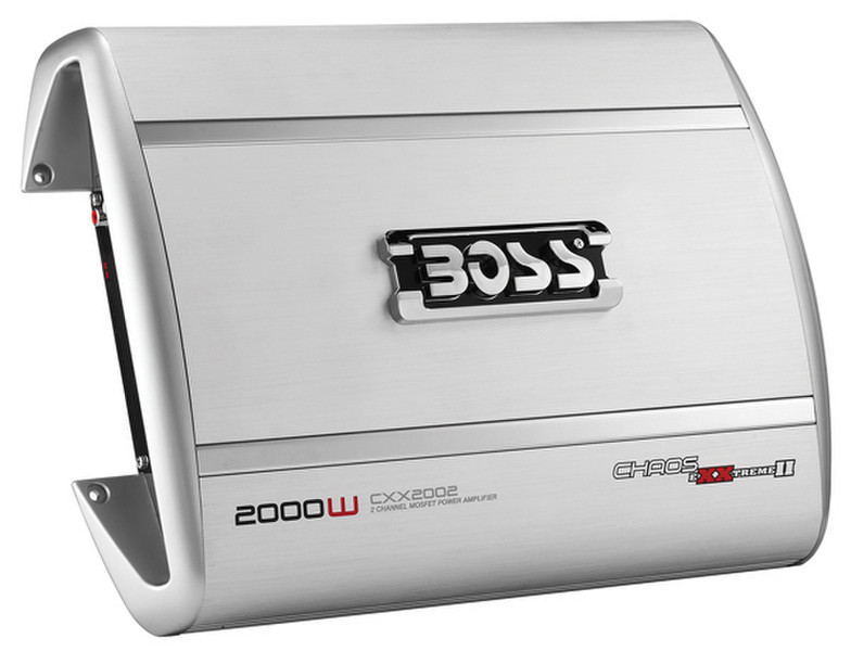 Boss Audio Systems CXX2002 2.0 Автомобиль Проводная Cеребряный усилитель звуковой частоты