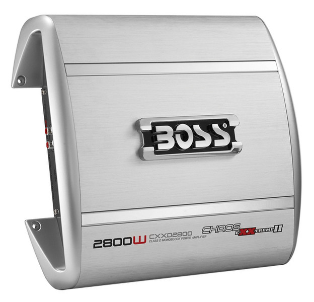 Boss Audio Systems CXXD2800 1.0 Автомобиль Проводная Cеребряный усилитель звуковой частоты