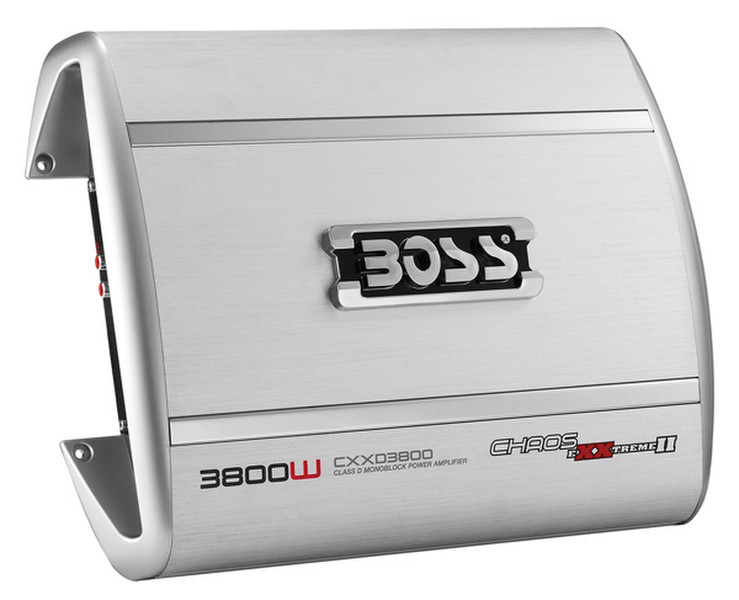 Boss Audio Systems CXXD3800 1.0 Автомобиль Проводная Cеребряный усилитель звуковой частоты