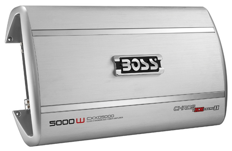 Boss Audio Systems CXXD5000 1.0 Автомобиль Проводная Cеребряный усилитель звуковой частоты