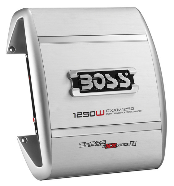 Boss Audio Systems CXXM1250 1.0 Автомобиль Проводная Cеребряный усилитель звуковой частоты