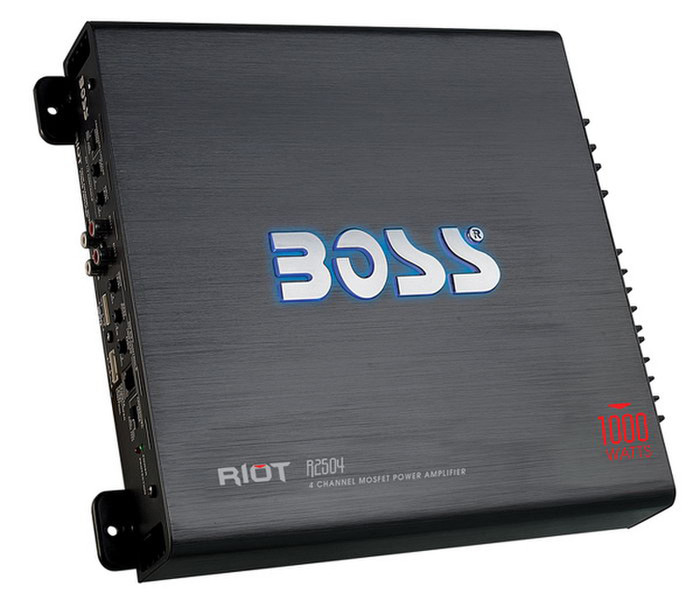 Boss Audio Systems R2504 4.0 Car Wired Black audio amplifier