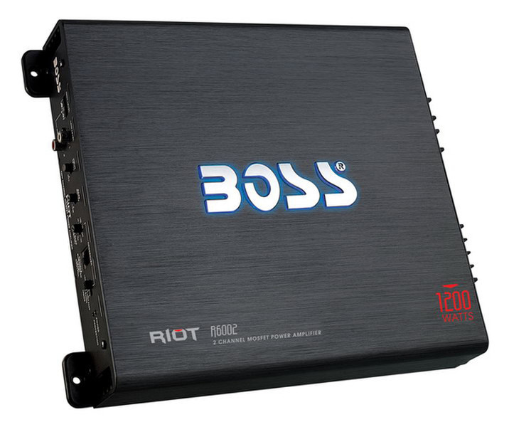 Boss Audio Systems Riot 2.0 Автомобиль Проводная Черный усилитель звуковой частоты
