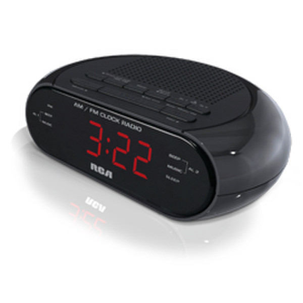 Audiovox RC205 Часы Черный радиоприемник