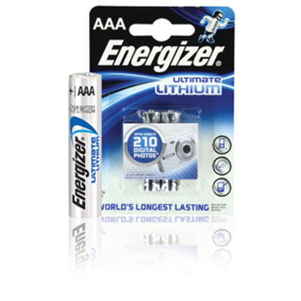 Energizer ENLITHIUMAAAP2 Литиевая 1.5В батарейки