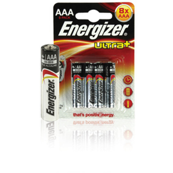 Energizer ENULTRAAAP8 Щелочной 1.5В батарейки