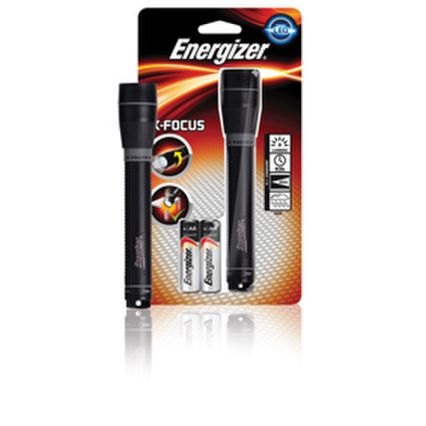 Energizer ENX-FOCUS02 Ручной фонарик LED Черный электрический фонарь