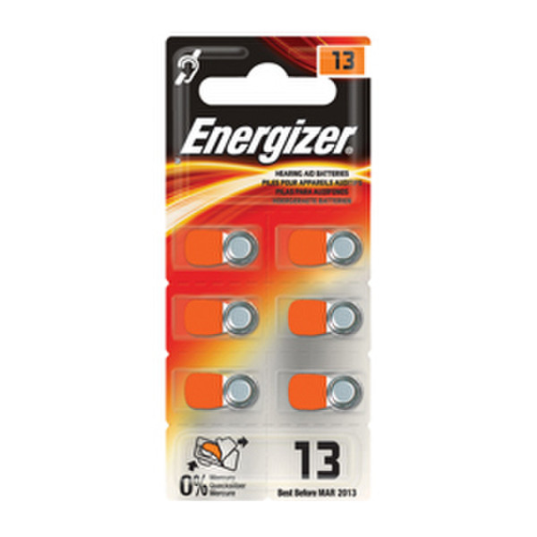 Energizer ENZINCAIR13 Zinc-Air 1.4В батарейки