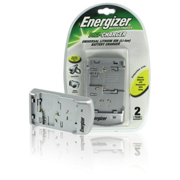 Energizer EZ-DIGI Auto/Indoor Silver battery charger