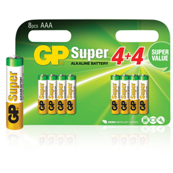 GP Batteries Super Alkaline GP-ALK-AAA-03 Щелочной 1.5В батарейки