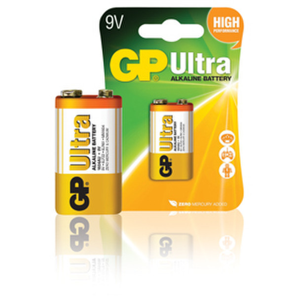 GP Batteries Ultra Alkaline GPB1018 Щелочной 9В батарейки