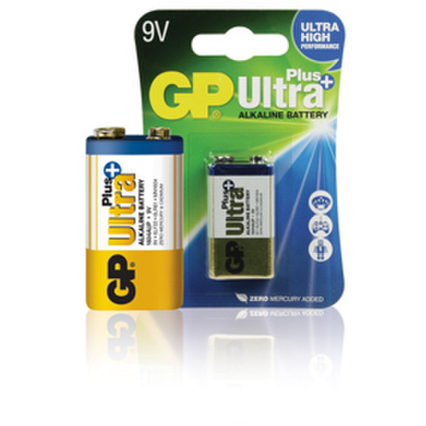 GP Batteries Ultra Alkaline GPB4004 Щелочной 9В батарейки