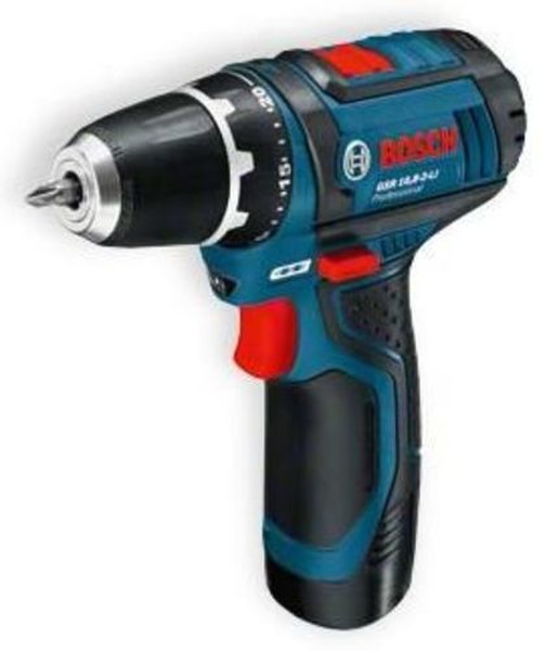 Bosch GSR 10.8-2-LI Дрель с рукояткой пистолетного типа Литий-ионная (Li-Ion) 2А·ч 1400г Черный, Зеленый