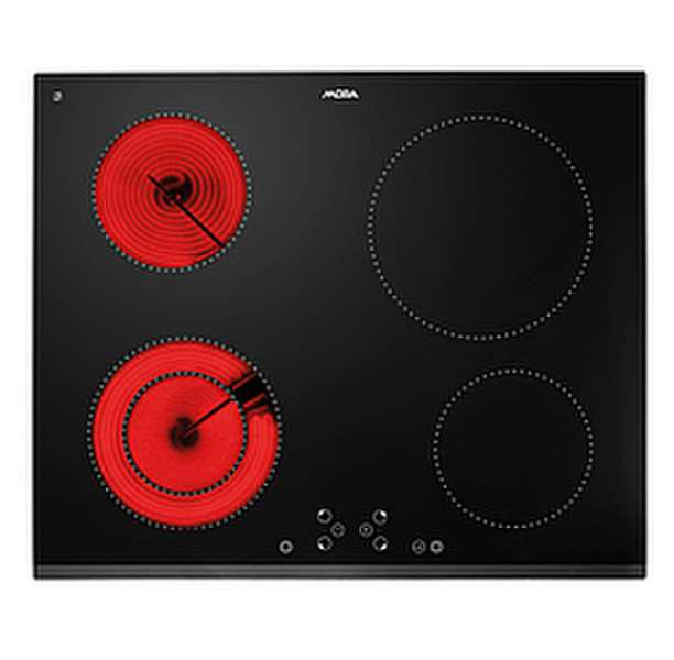 Mora MECT 620 FF built-in Electric hob Black