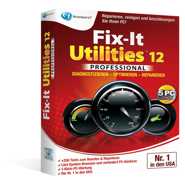 Avanquest Fix-It Utilities 12 Professional