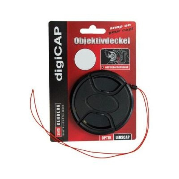 digiCAP 9860/37 37mm Black lens cap