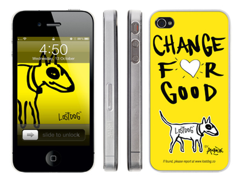 LostDog L02-00026-01 Черный, Белый, Желтый чехол для мобильного телефона
