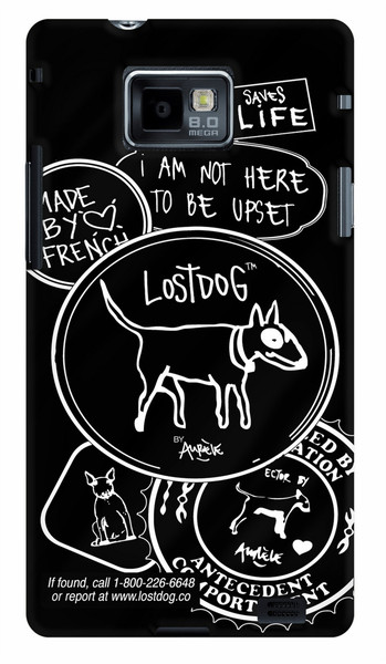 LostDog L10-00002-01 Cover case Schwarz Handy-Schutzhülle