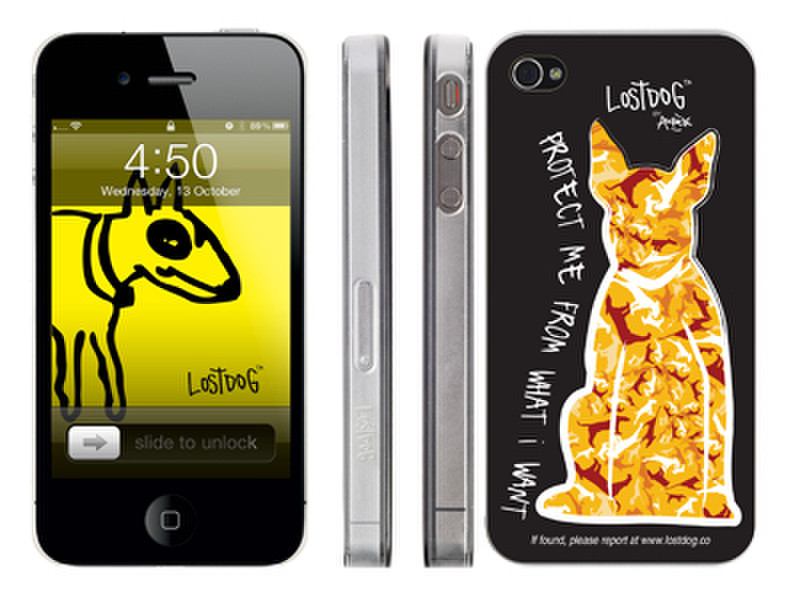 LostDog L02-00007-01 Cover case Черный, Камуфляж чехол для мобильного телефона
